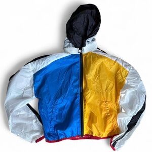 STARTER Colorblock Jacket - Blue, Yellow, White
